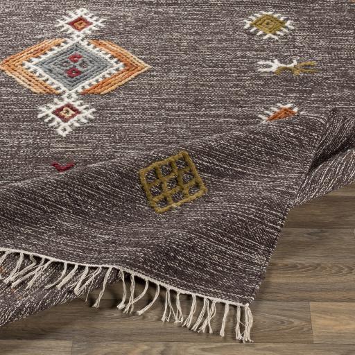 Surya Zanafi ZNF-2304 Burgundy Burnt Orange 2' x 3' Rug