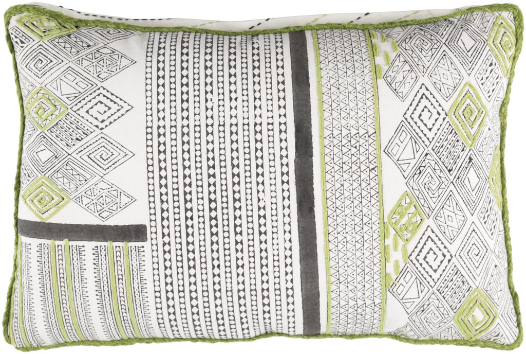 Surya Aba ABA-001 20"L x 20"W Accent Pillow