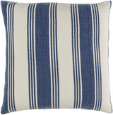 Surya Anchor Bay ACB-004 Cream Navy 22"H x 22"W Pillow Cover