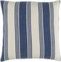 Surya Anchor Bay ACB-004 Cream Navy 22"H x 22"W Pillow Cover