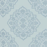 Surya Anniston ANN-7000 Dusty Sage Pale Blue 88"W x 92"L,20"H x 26"W Bed