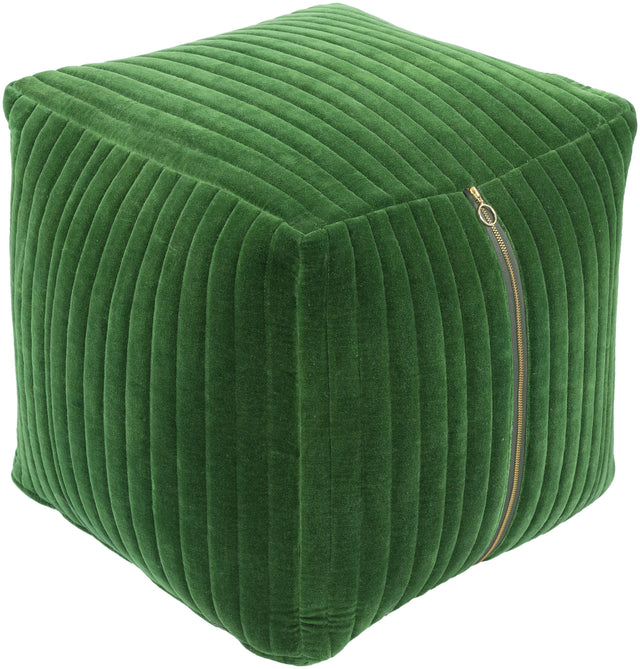 Surya Arianna AIPF-002 16"H x 16"W x 16"D Pouf