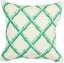 Surya Bamboo Lattice FBB-001 20"H x 20"W Pillow Kit