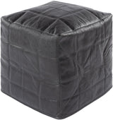 Surya Barrington BIPF-003 18"H x 18"W x 18"D Pouf