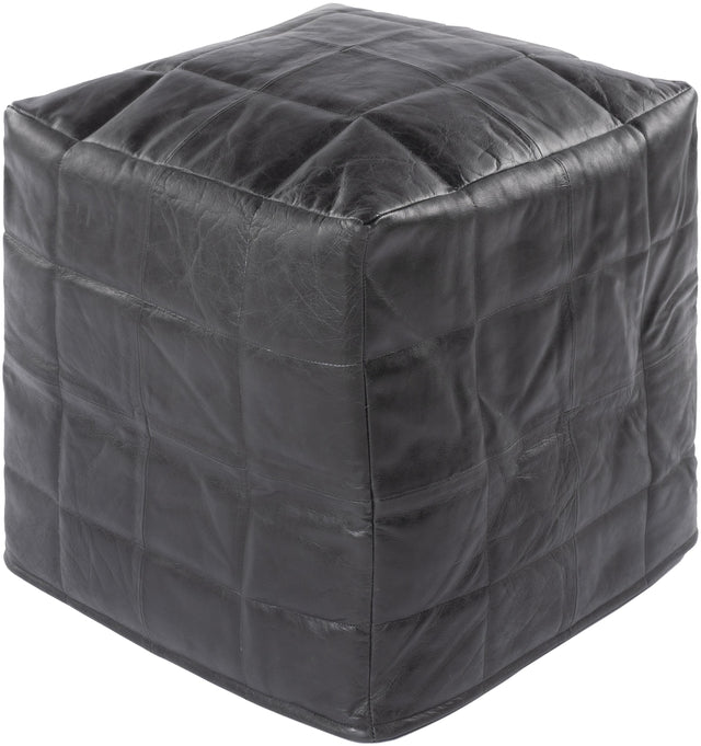 Surya Barrington BIPF-003 18"H x 18"W x 18"D Pouf