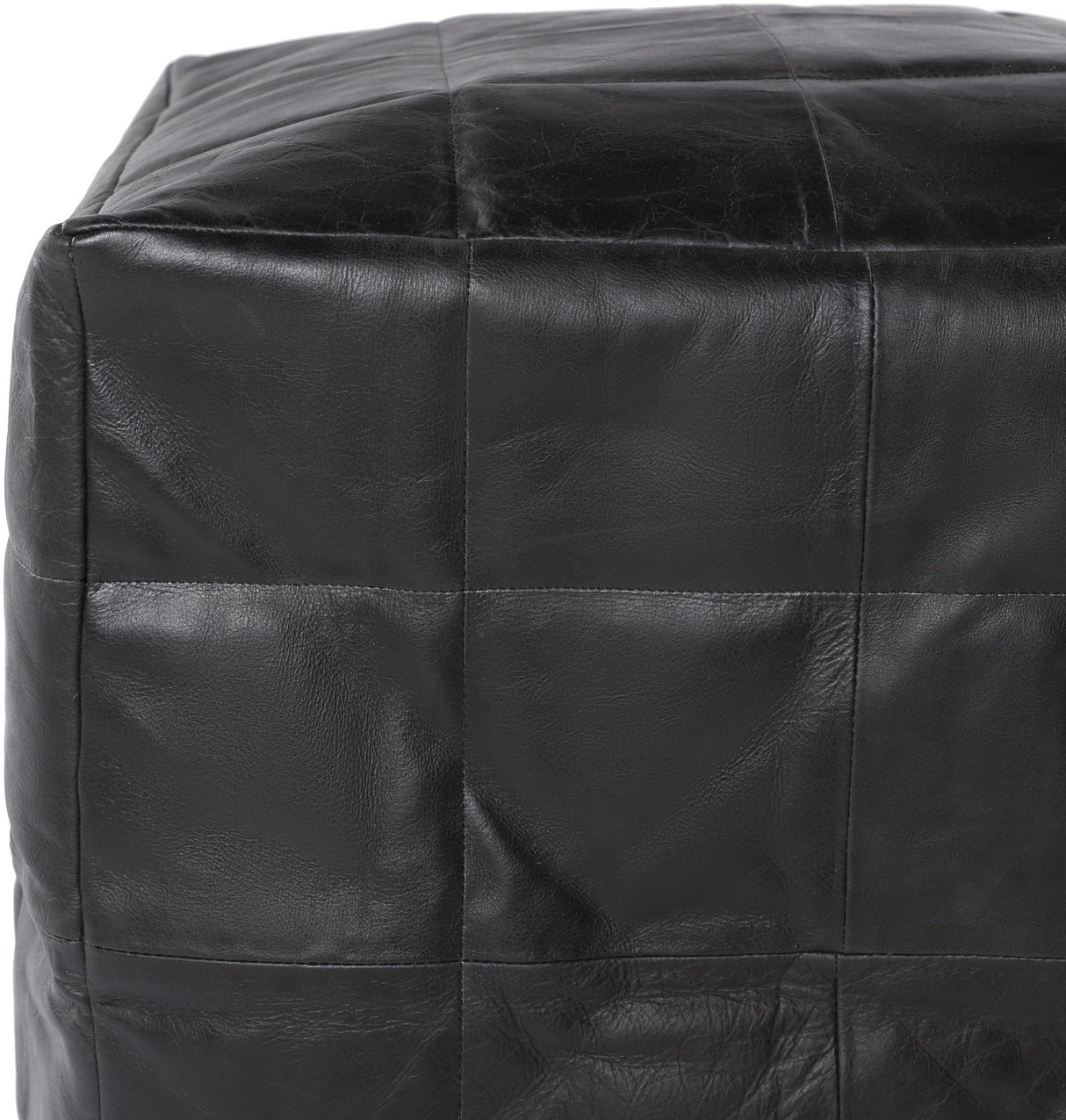Surya Barrington BIPF-003 18"H x 18"W x 18"D Pouf