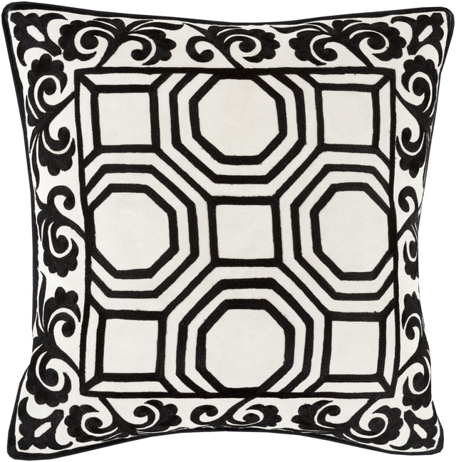 Surya Bel Ami BEL-003 20"H x 20"W Pillow Cover