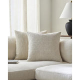 Surya Bentonville BTV-001 Light Beige 14"H x 22"W Pillow Cover