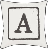 Surya Big Kid Blocks BKB-026 18"H x 18"W Pillow Cover
