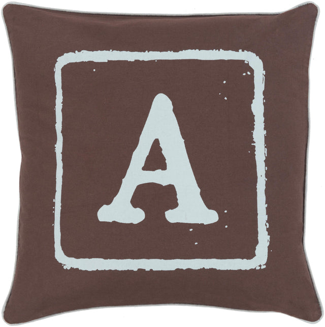 Surya Big Kid Blocks BKB-027 18"H x 18"W Pillow Cover