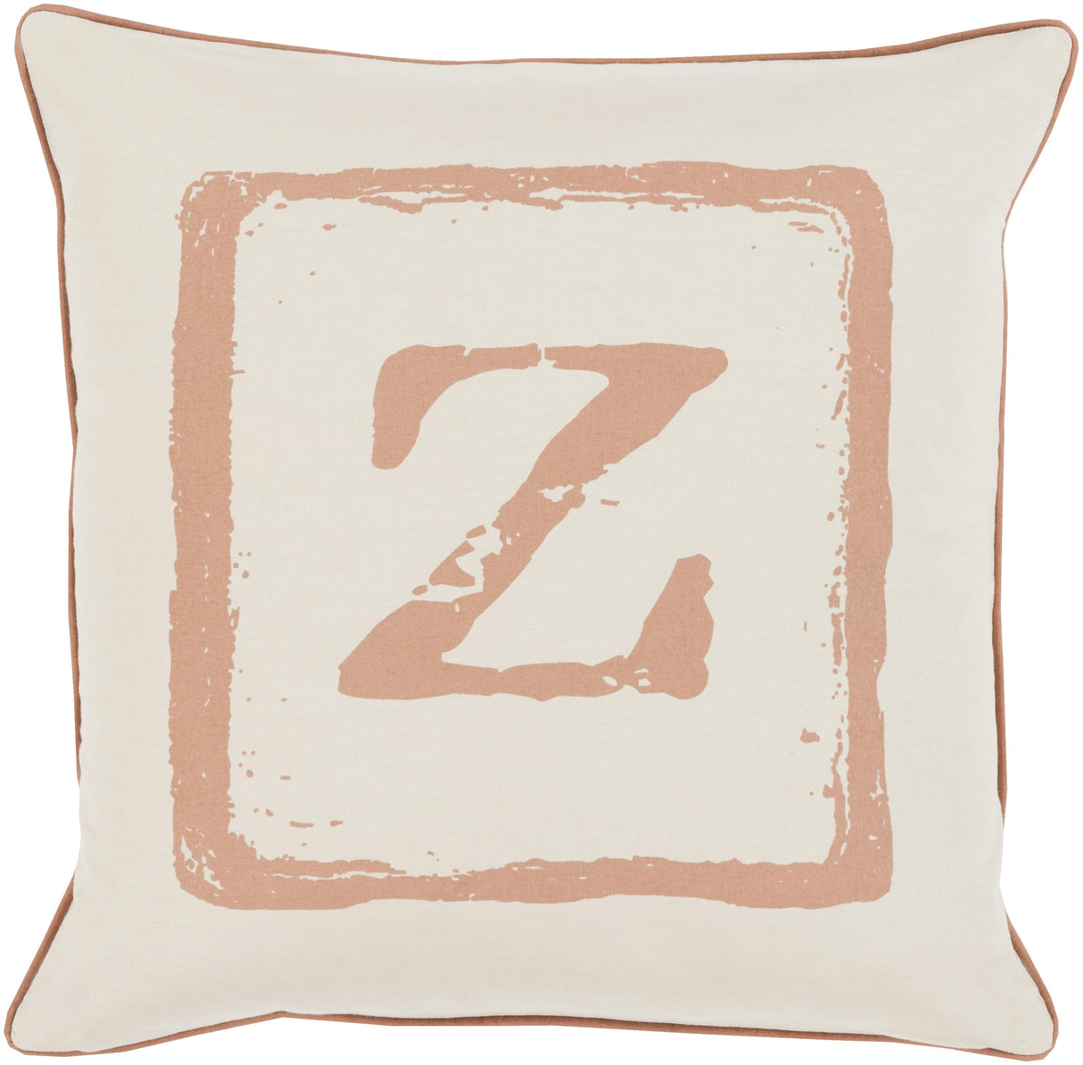Surya Big Kid Blocks BKB-030 22"H x 22"W Pillow Cover