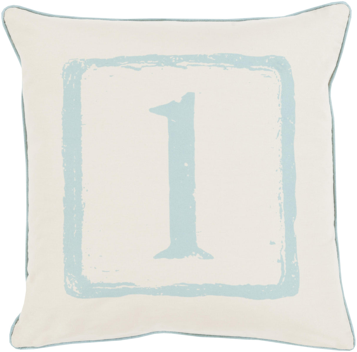Surya Big Kid Blocks BKB-036 18"H x 18"W Pillow Cover