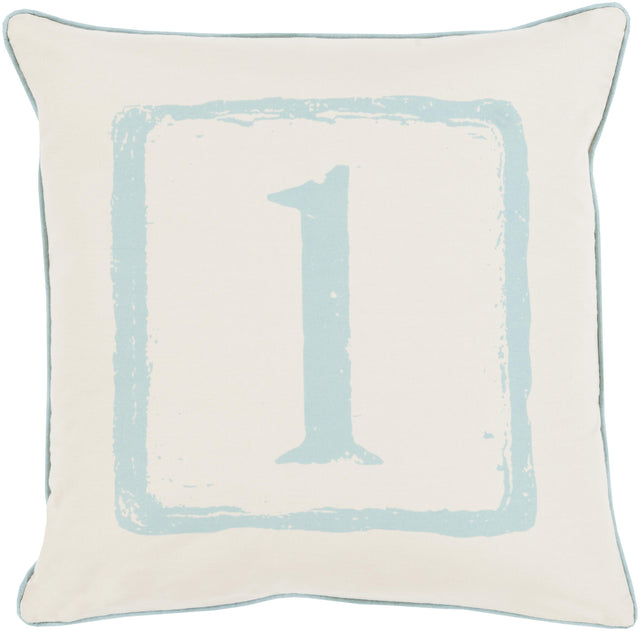 Surya Big Kid Blocks BKB-036 18"H x 18"W Pillow Kit