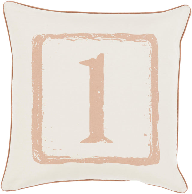 Surya Big Kid Blocks BKB-037 20"H x 20"W Pillow Cover