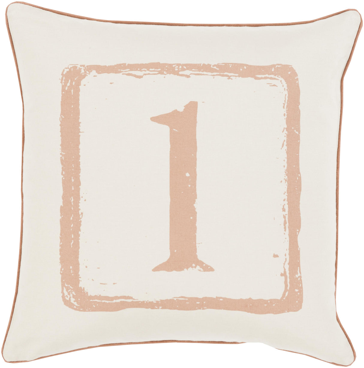 Surya Big Kid Blocks BKB-037 22"H x 22"W Pillow Cover
