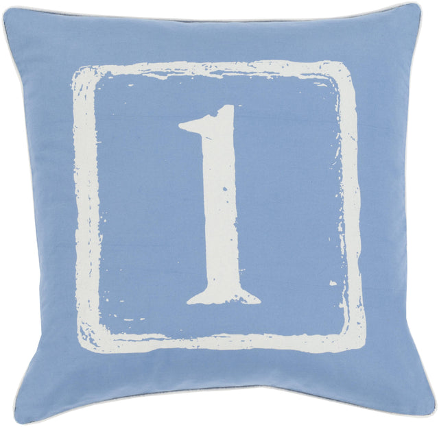 Surya Big Kid Blocks BKB-038 20"H x 20"W Pillow Cover