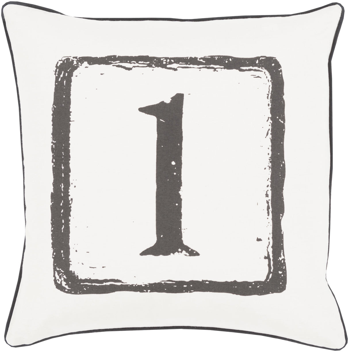 Surya Big Kid Blocks BKB-040 22"H x 22"W Pillow Cover