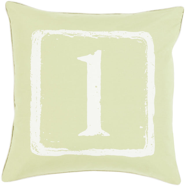 Surya Big Kid Blocks BKB-042 20"H x 20"W Pillow Cover