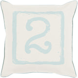 Surya Big Kid Blocks BKB-043 18"H x 18"W Pillow Cover