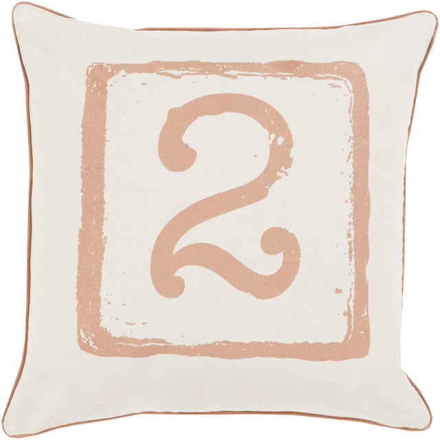 Surya Big Kid Blocks BKB-044 20"H x 20"W Pillow Kit