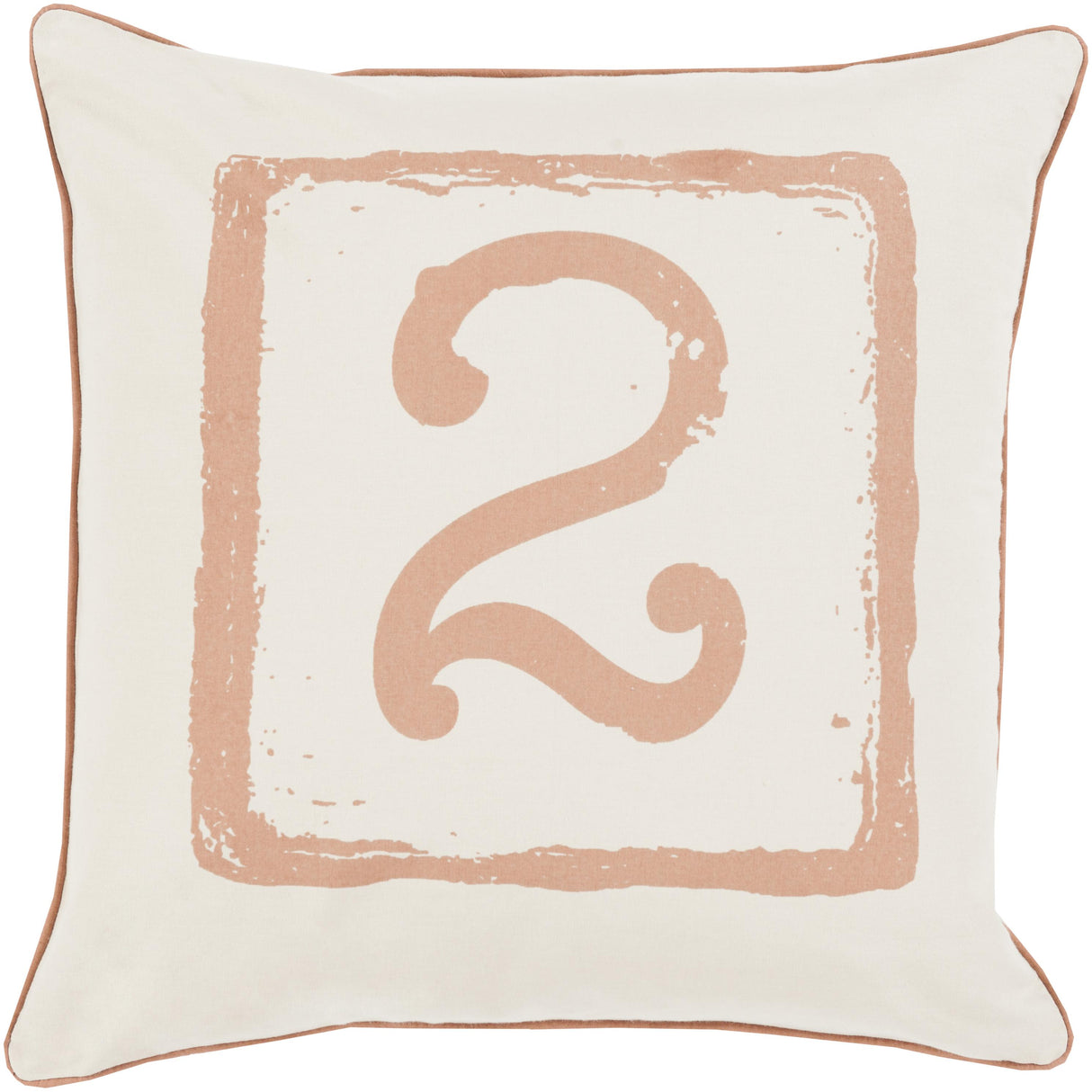 Surya Big Kid Blocks BKB-044 22"H x 22"W Pillow Cover