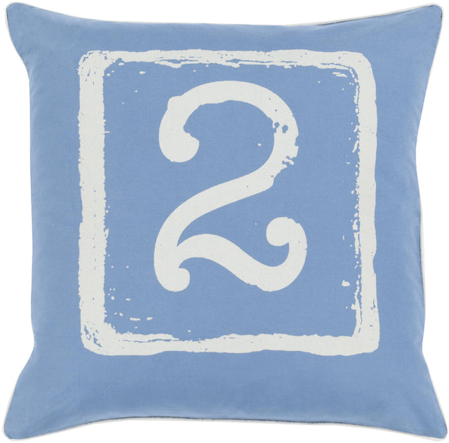 Surya Big Kid Blocks BKB-045 20"H x 20"W Pillow Cover