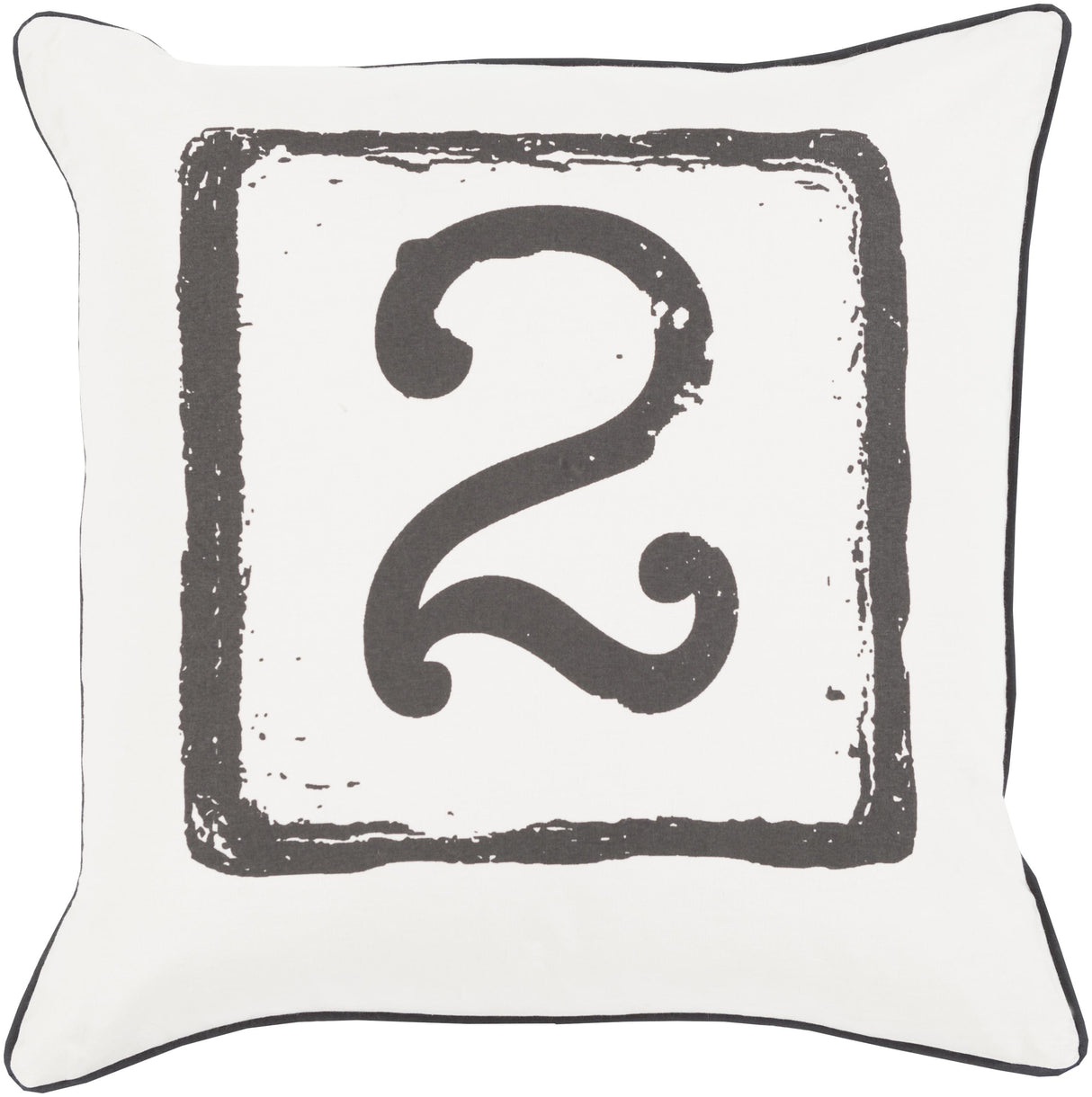 Surya Big Kid Blocks BKB-047 22"H x 22"W Pillow Cover