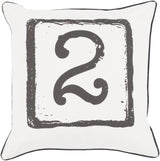 Surya Big Kid Blocks BKB-047 22"H x 22"W Pillow Cover