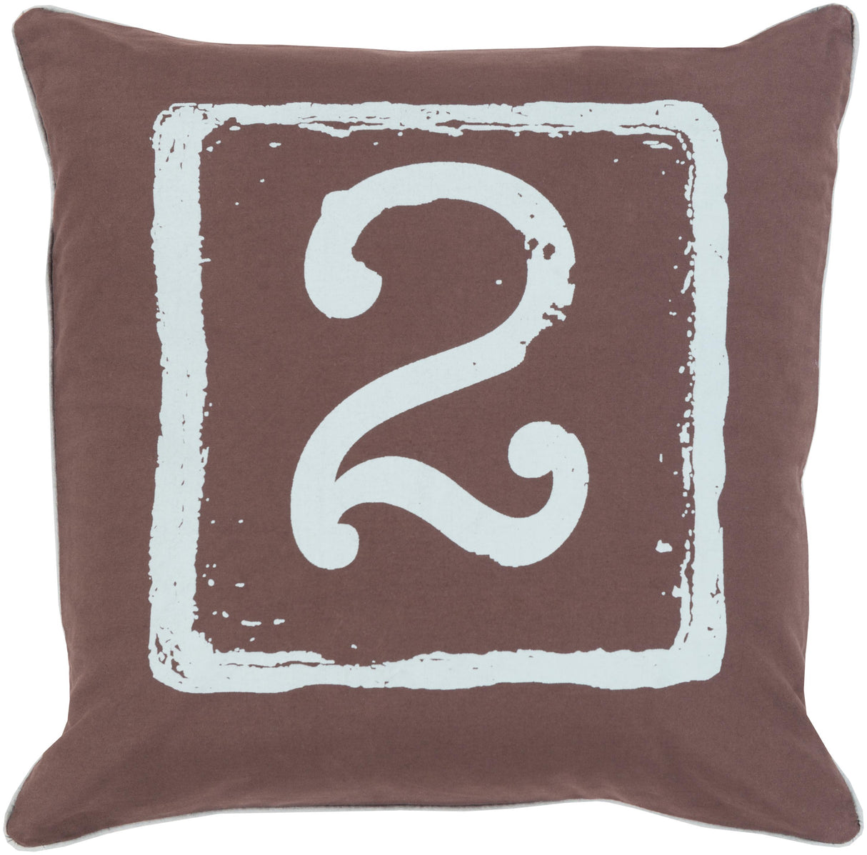 Surya Big Kid Blocks BKB-048 20"H x 20"W Pillow Cover
