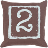 Surya Big Kid Blocks BKB-048 20"H x 20"W Pillow Cover