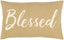 Surya Blessings BSG-001 13"H x 20"W Pillow Cover