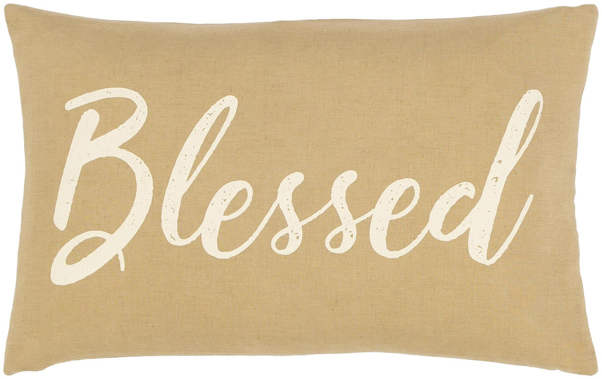 Surya Blessings BSG-001 13"H x 20"W Pillow Kit
