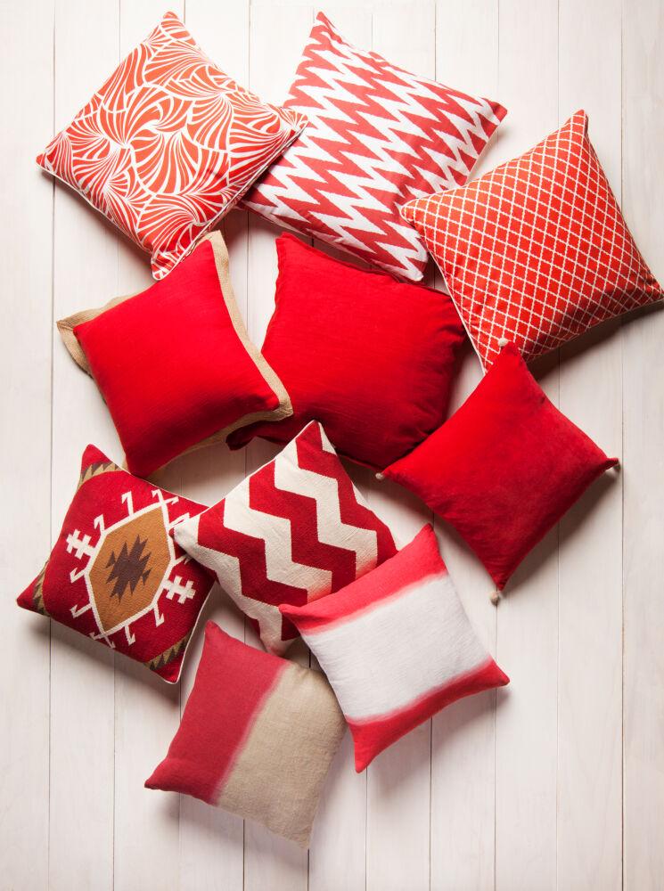 Surya Bold Geo BD-004 20"L x 20"W Pillow