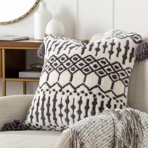 Surya Braith BRH-006 18"H x 18"W Pillow Cover