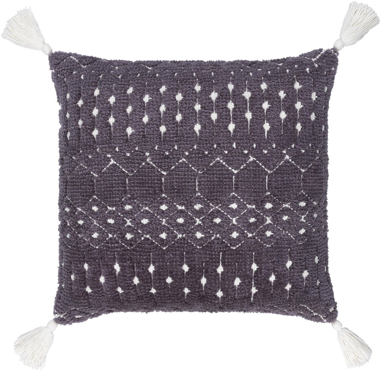 Surya Braith BRH-007 18"H x 18"W Pillow Cover