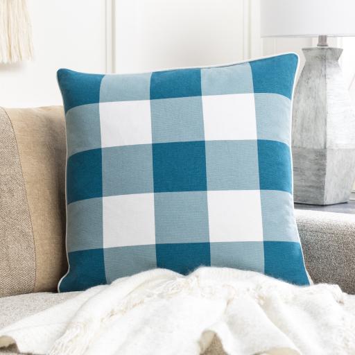 Surya Buffalo Plaid BPD-003 20"H x 20"W Pillow Cover