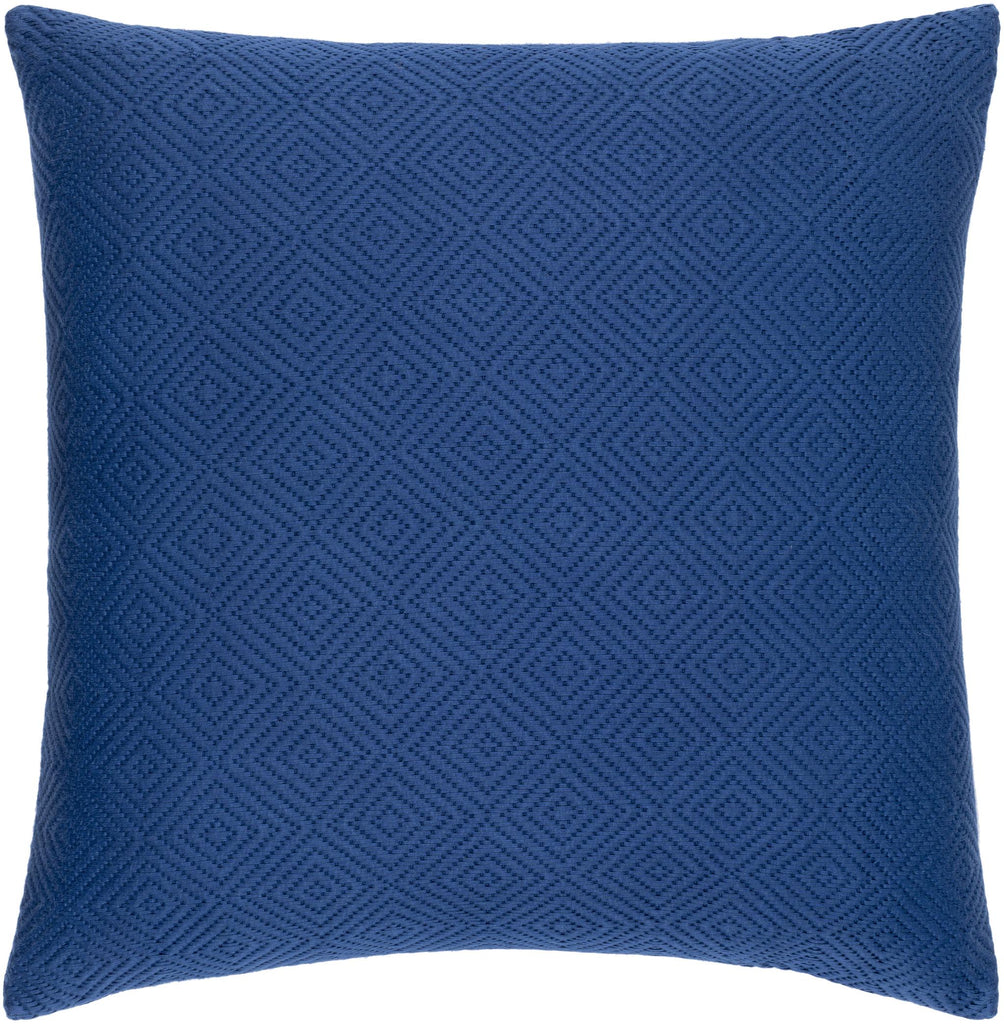 Surya Camilla CIL-003 Blue Bright Blue 18"H x 18"W Pillow Cover