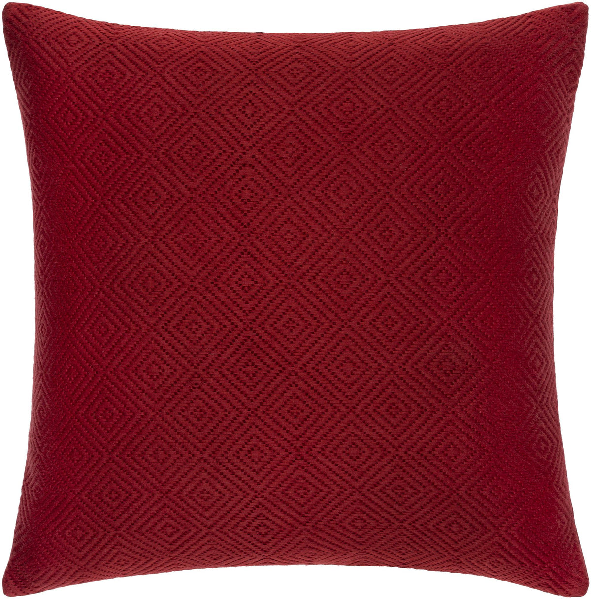 Surya Camilla CIL-004 Burgundy Red 22"H x 22"W Pillow Kit