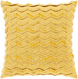 Surya Caprio CPR-005 Saffron Yellow 22"H x 22"W Pillow Kit