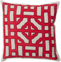 Surya Chinese Gate LD-049 22"H x 22"W Pillow Cover