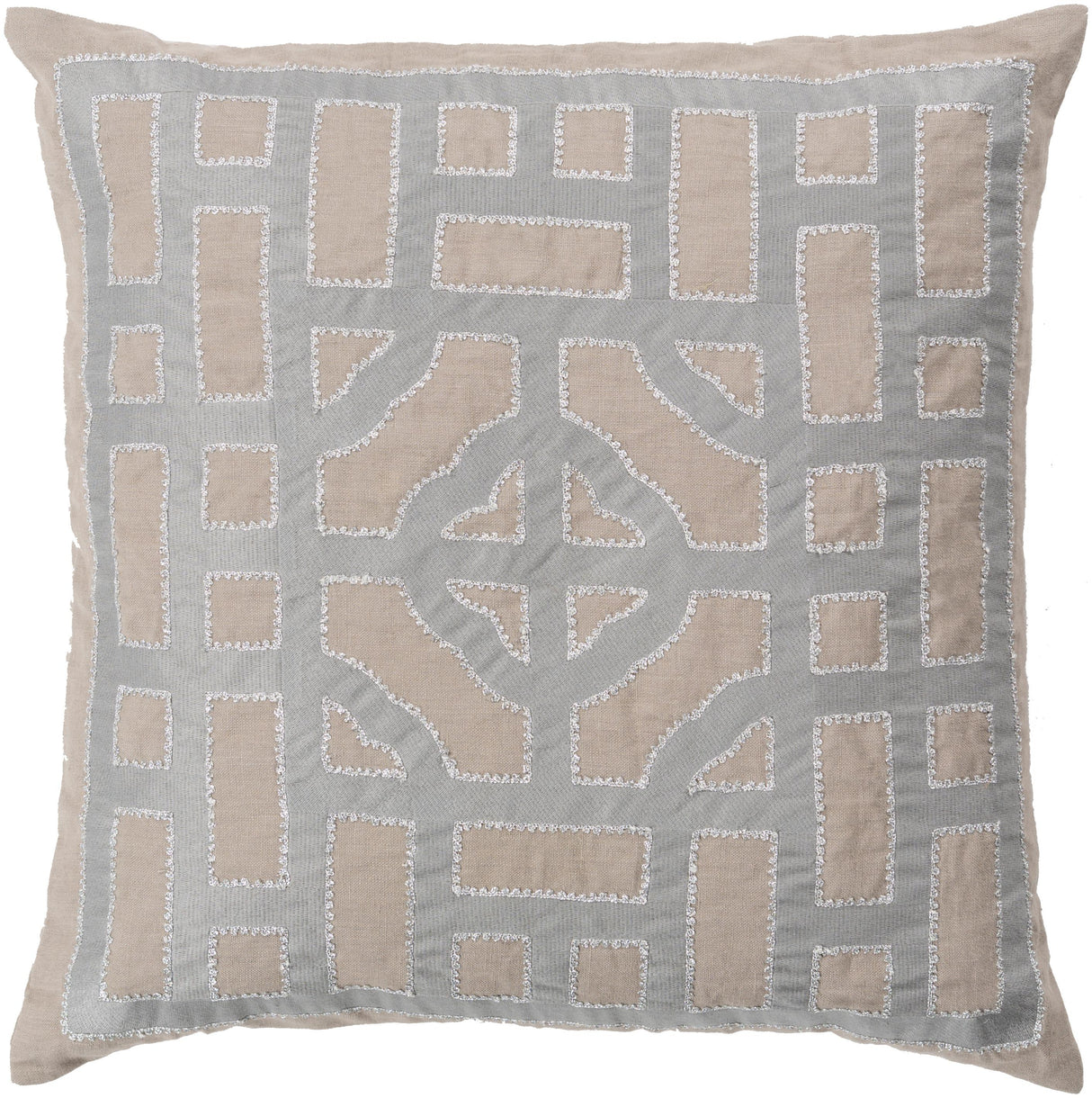 Surya Chinese Gate LD-050 18"H x 18"W Pillow Kit