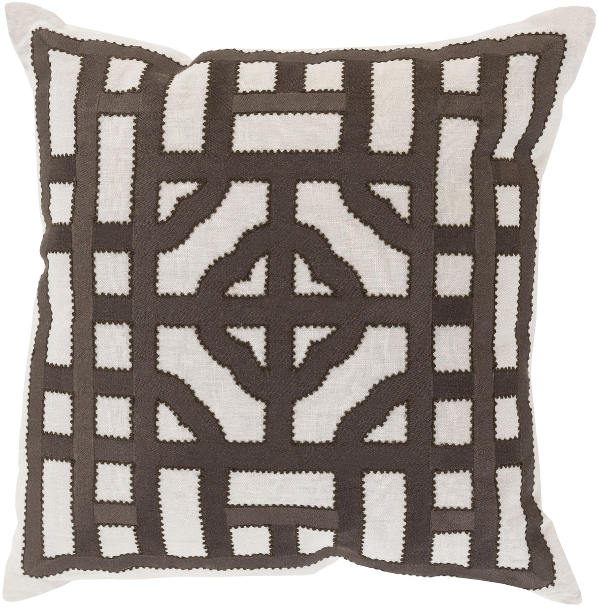 Surya Chinese Gate LD-053 18"H x 18"W Pillow Kit