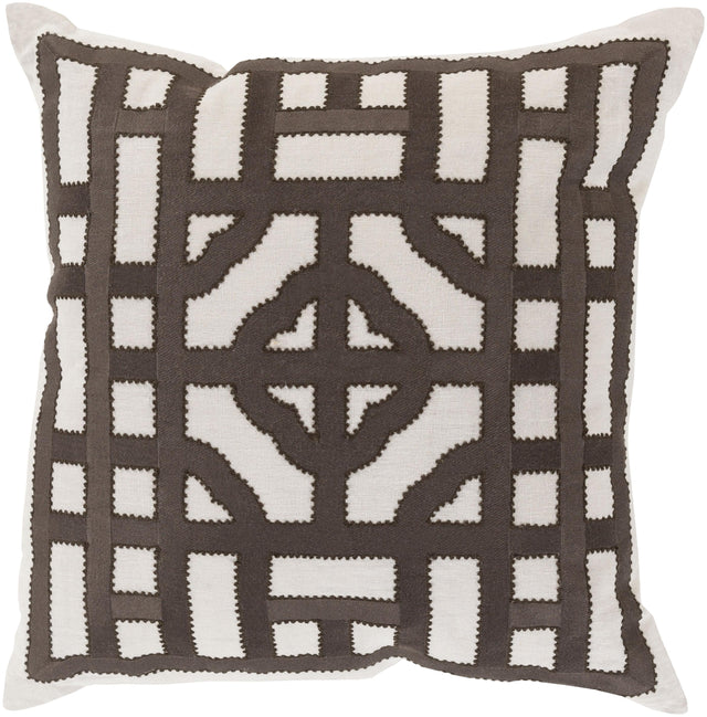 Surya Chinese Gate LD-053 18"H x 18"W Pillow Kit