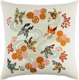 Surya Chinese River CI-001 22"H x 22"W Pillow Cover