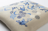 Surya Chinese River CI-003 18"L x 18"W Accent Pillow