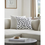 Surya Chromatique CTQ-004 Black 20"H x 20"W Pillow Kit