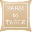 Surya Circa CIR-003 18"H x 18"W Pillow Kit