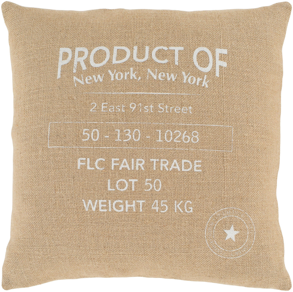 Surya Circa CIR-006 18"H x 18"W Pillow Cover