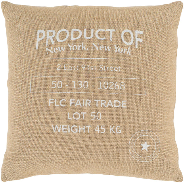 Surya Circa CIR-006 20"H x 20"W Pillow Cover