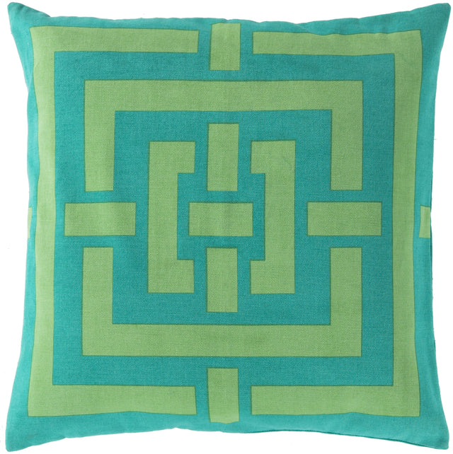 Surya Circles & Squares FB-006 20"H x 20"W Pillow Kit